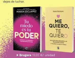 Oferta de Brugera por 19,95€ en Casa del Libro