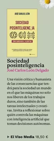 Oferta de Sociedad Posinteligencia  por 18,5€ en Casa del Libro