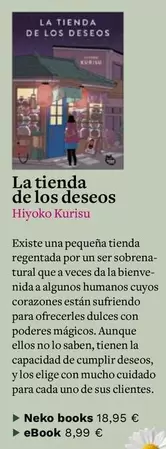 Oferta de La Tienda De Los Deseos Hiyoko Kurisu por 18,95€ en Casa del Libro