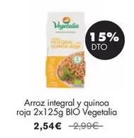 Oferta de Vegetalia - Arroz Integral Y Quinoa Roja Bio por 2,54€ en NaturaSí