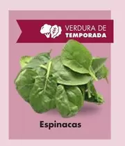 Oferta de Espinacas en NaturaSí