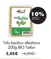 Oferta de Taifun - Tofu Basilico Albahaca 200g Bio por 3,95€ en NaturaSí