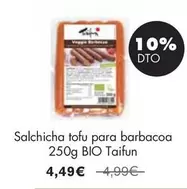 Oferta de Taifun - Salchicha Tofu Para Barbacoa 250g Bio por 4,49€ en NaturaSí