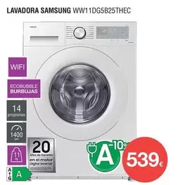 Oferta de Samsung - Lavadora por 539€ en Milar