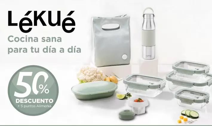 Oferta de Lékué - Cocina Sana Para Tu Día A Día en Alimerka