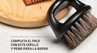 Oferta de Completa El Pack Con Este Cepillo Y Peine Para La Barba por 6,99€ en Cristian Lay