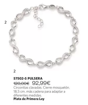 Oferta de  Pulsera por 92,99€ en Cristian Lay