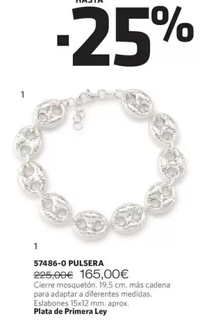 Oferta de  Pulsera por 165€ en Cristian Lay