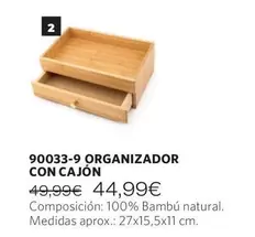 Oferta de  Organizador Con Cajón por 44,99€ en Cristian Lay