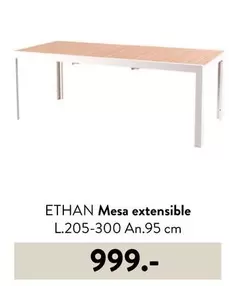 Oferta de Ethan Mesa Extensible por 999€ en Casa