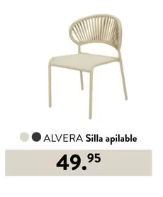 Oferta de Silla Apilable por 49,95€ en Casa