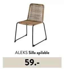 Oferta de Silla Apilable por 59€ en Casa