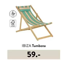 Oferta de Ibiza Tumbona por 59€ en Casa