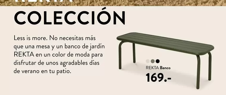 Oferta de Coleccion por 169€ en Casa