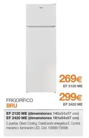 Oferta de Bru - Frigorífico por 269€ en Expert