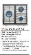 Oferta de Placas Total en Manau