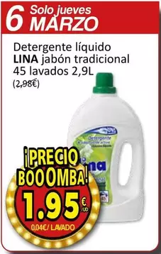 Oferta de Solo - Detergente Líquido por 1,95€ en SPAR