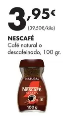 Oferta de Nescafé - Café Descafeinado por 3,95€ en Supermercados Lupa