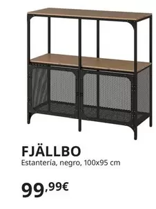 Oferta de Fjällbo - Estantería, Negro, 100x95 Cm por 99,99€ en IKEA