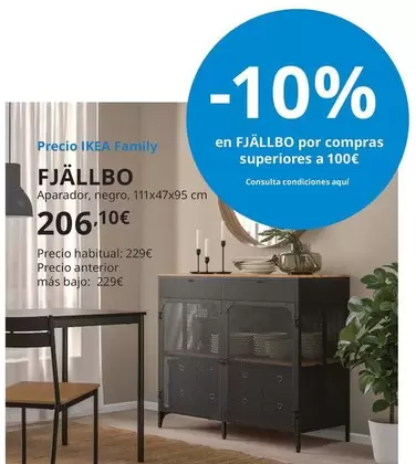 Oferta de 10% En Fjällbo (Circulo Azul) en IKEA