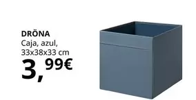 Oferta de Drôna Caja, Azul por 3,99€ en IKEA