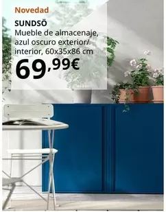 Oferta de Sundsö Mueble De Almacenaje por 69,99€ en IKEA