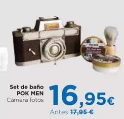 Oferta de Pok - Set De Baño por 16,95€ en Aquabel Perfumerías