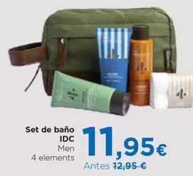 Oferta de IDC - Set De Bano por 11,95€ en Aquabel Perfumerías