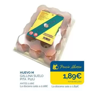 Oferta de Huevo M por 1,89€ en Supermercados La Despensa