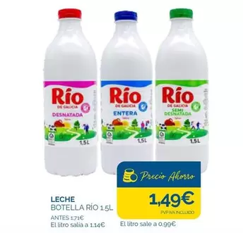 Oferta de Rio - Leche Botella por 1,49€ en Supermercados La Despensa