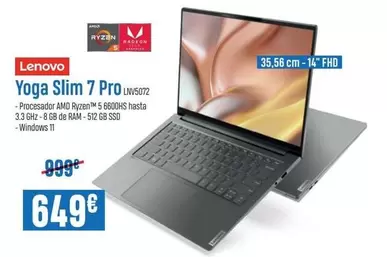 Oferta de Lenovo - Yoga Slim 7 Pro por 649€ en Beep