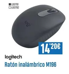 Oferta de Logitech - Ratón Inalambrico M196 por 14,2€ en Beep