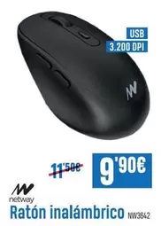 Oferta de Netway - Raton Inalámbrico por 9,9€ en Beep