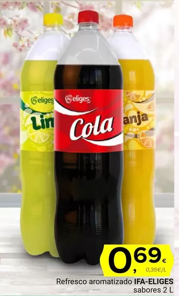 Oferta de Ifa Eliges - Refresco Aromatizado por 0,69€ en Supermercados Dani