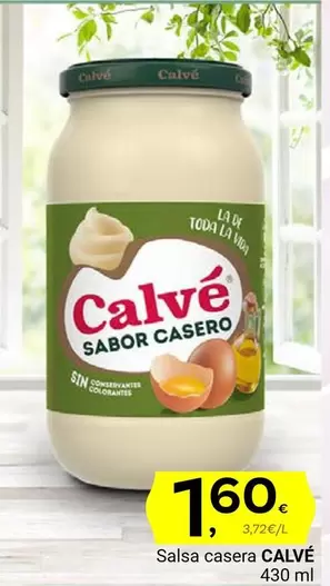 Oferta de Calvé - Salsa Casera por 1,6€ en Supermercados Dani