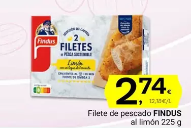 Oferta de Findus - Filete De Pescado Al Limon por 2,74€ en Supermercados Dani