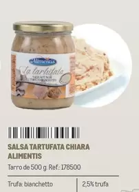 Oferta de Alimentis - Salsa Tartufata Chiara en Makro