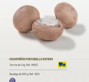 Oferta de Champinon Portobello Entero en Makro