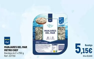 Oferta de Chef -  Manjares Del Mar por 5,15€ en Makro