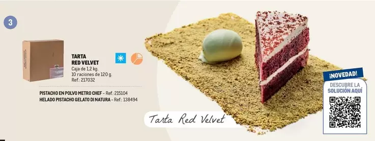 Oferta de Chef - Tarta Red Velvet en Makro