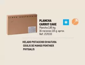 Oferta de Natura - Plancha Carrot Cake en Makro