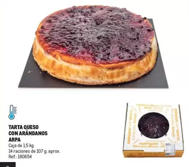 Oferta de Arpa - Tarta Queso Con Arandanos en Makro