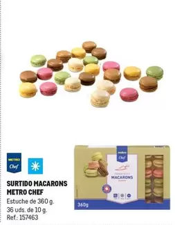 Oferta de Chef - Surtido Macarons en Makro