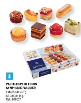 Oferta de Pasquier - Pasteles Petit Fours Symphonie en Makro