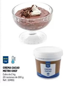 Oferta de Chef - Crema Cacao en Makro