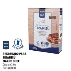 Oferta de Makro - Preparado Para Tiramisu en Makro