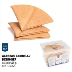 Oferta de Chef - Abanicos Barquillo en Makro