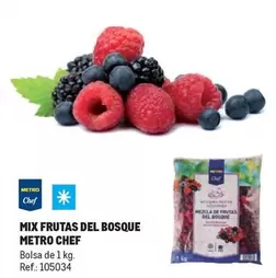 Oferta de Chef - Mix Frutas Del Bosque en Makro