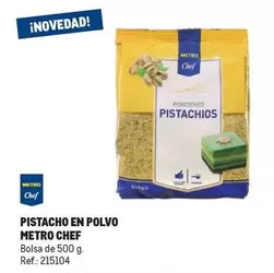 Oferta de Chef - Pistacho En Polvo en Makro