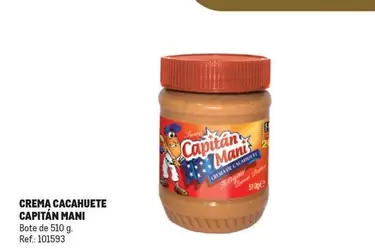 Oferta de Capitán - Crema Cacahuete en Makro